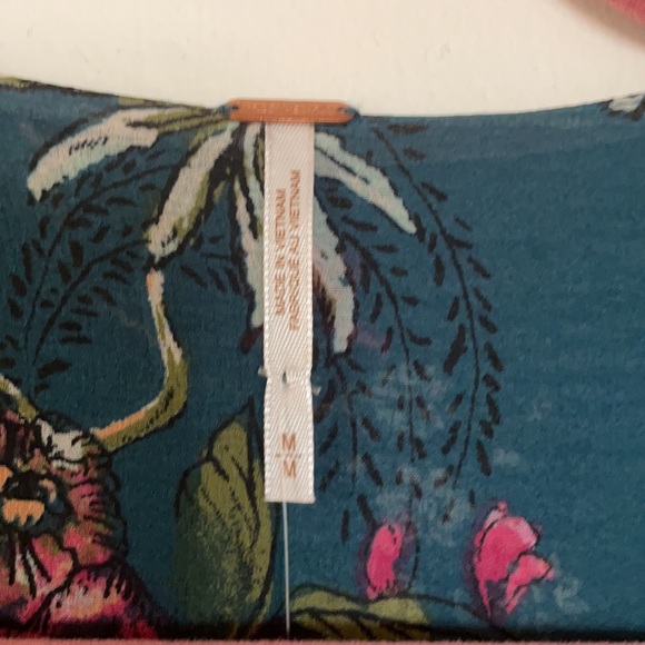 Free People Floral Draped Tunic - Picture 4 of 4